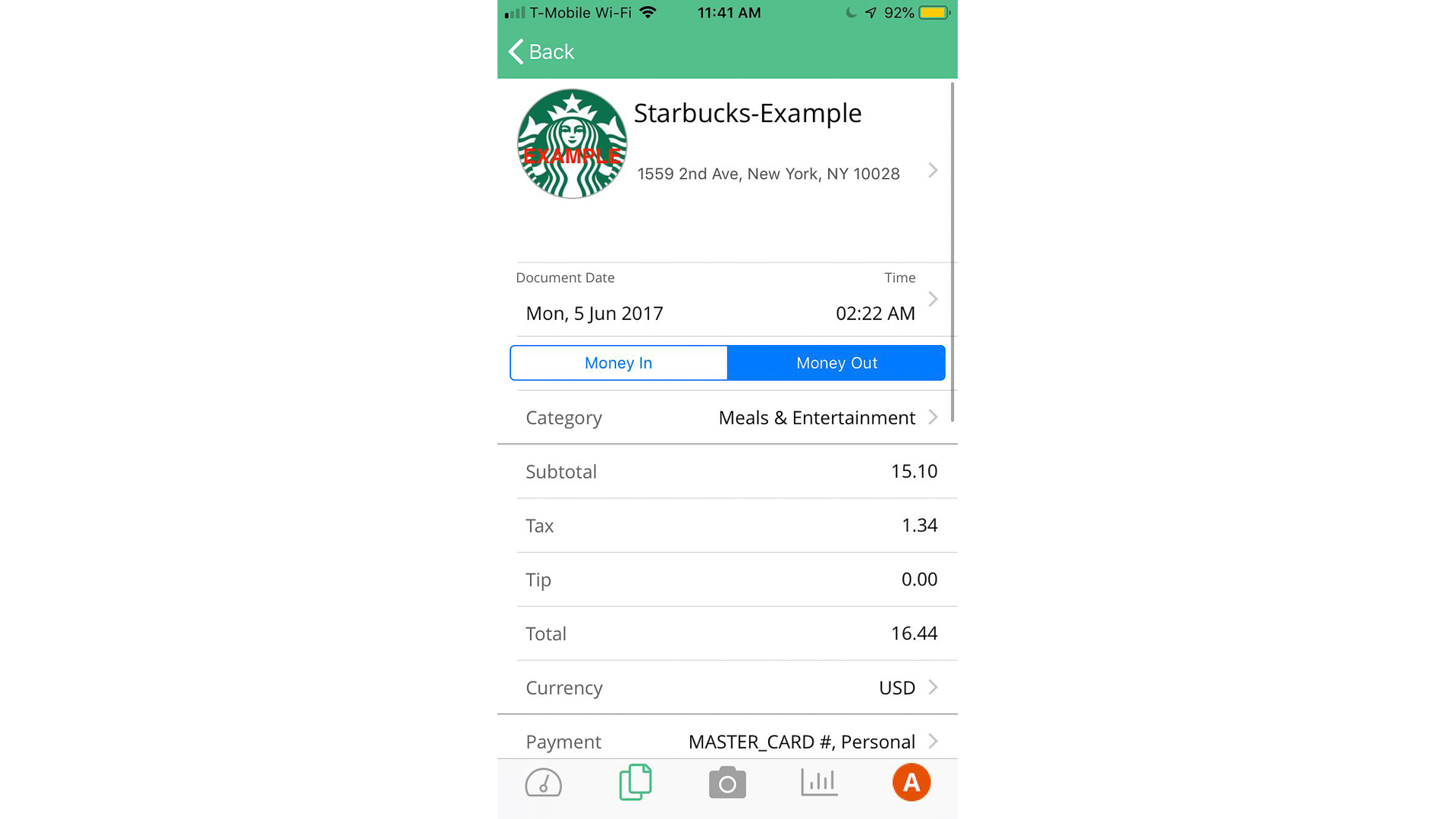Veryfi mobile app