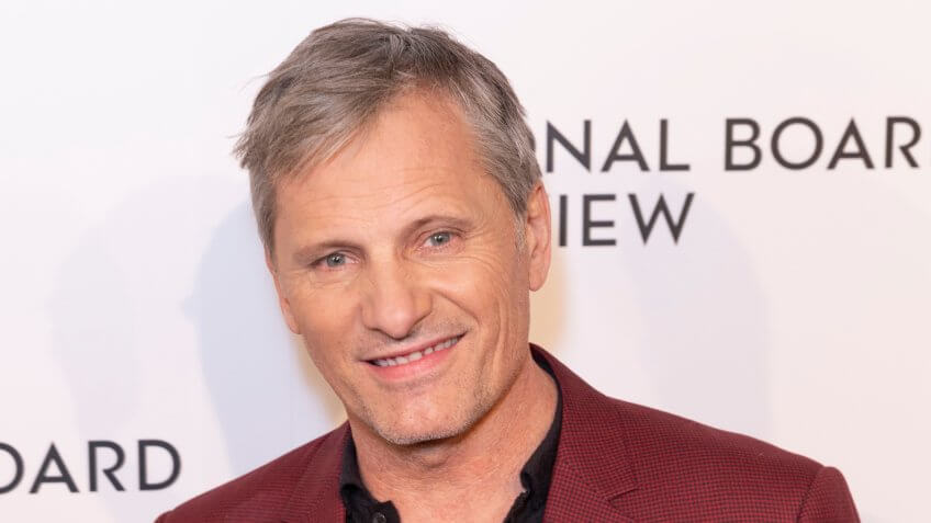 New York, NY - January 8, 2019: Viggo Mortensen attends National Board of Review 2019 Gala at Cipriani 42nd street - Image.