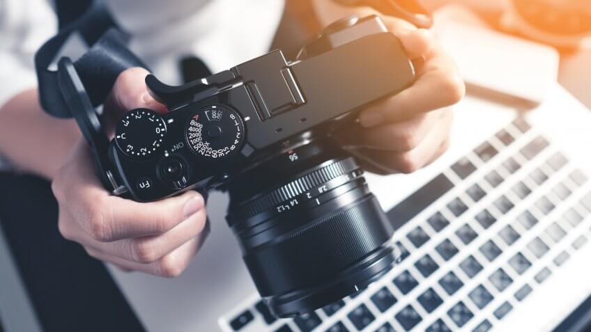 Photographer Workstation.