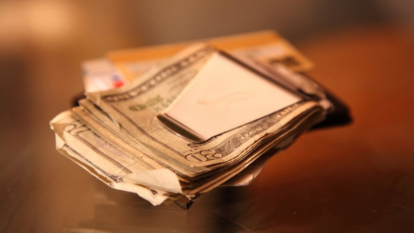 Close-up, Color Image, Currency, Horizontal, Macro, Money Clip, Organization, Paper Currency, Studio Shot, US Currency, monetary
