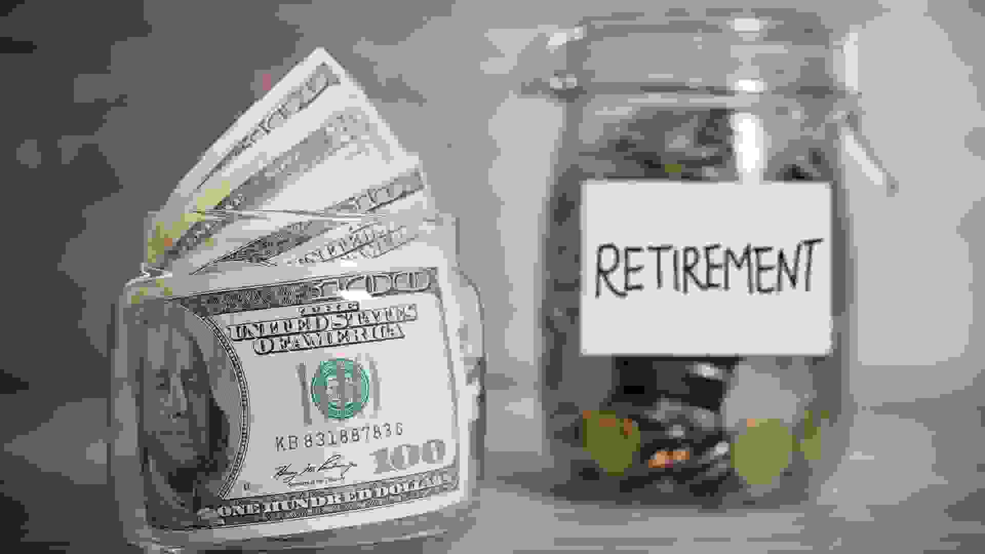 retirement savings concept