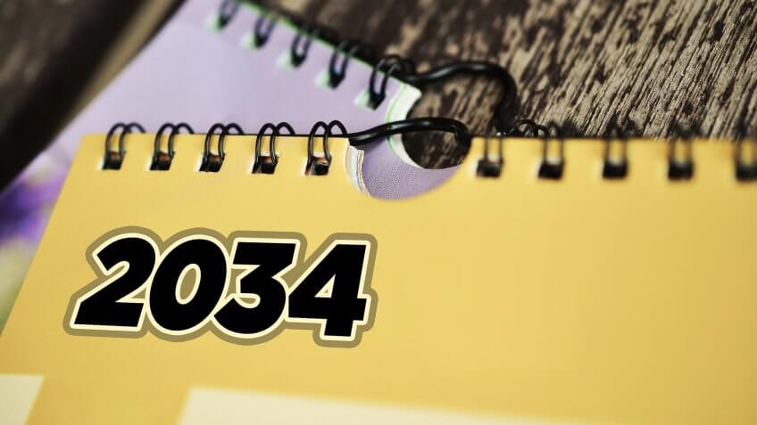 2034 calendar