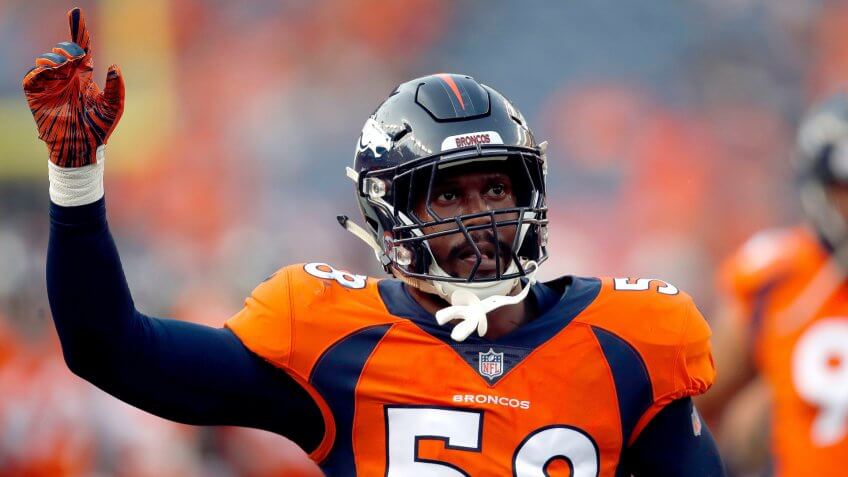 Denver Broncos linebacker Von Miller