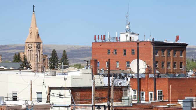 Laramie Downtown Laramie, Wyoming.