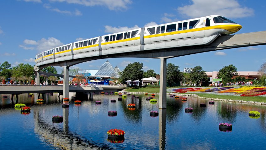 Monorail at Walt Disney World