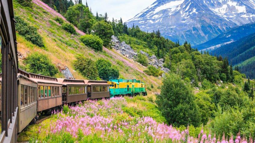 Scenic White Pass Yukon Route Railroad