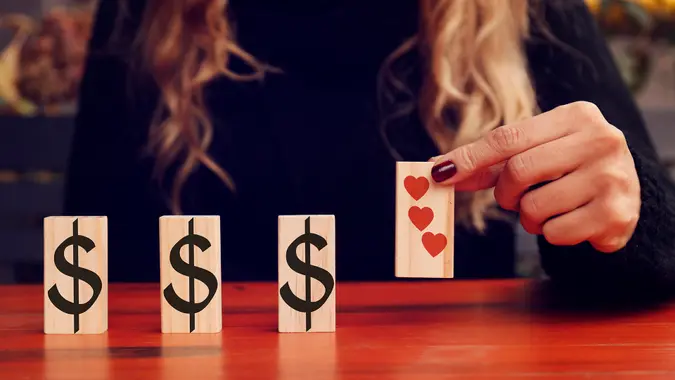Love and money.