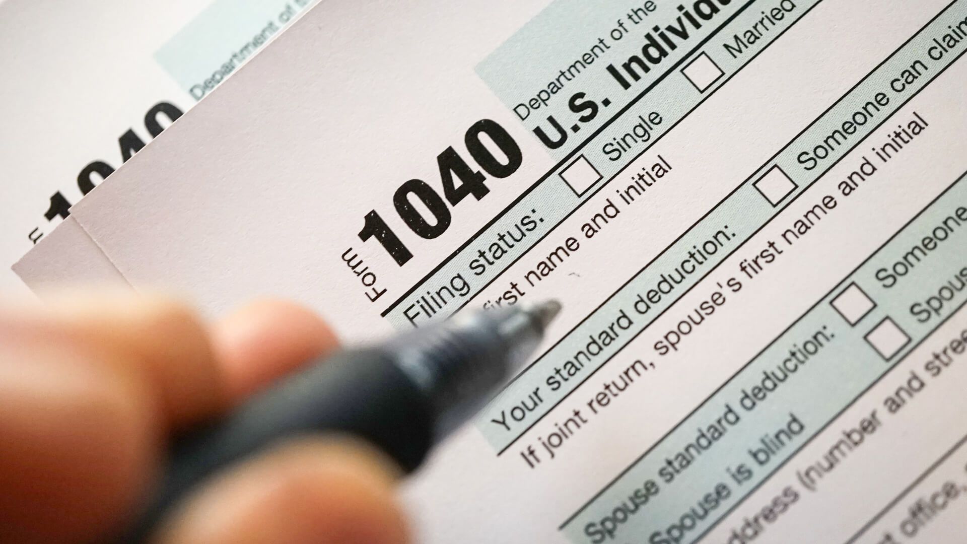 The New Form 1040 Here's What You Need to Know GOBankingRates