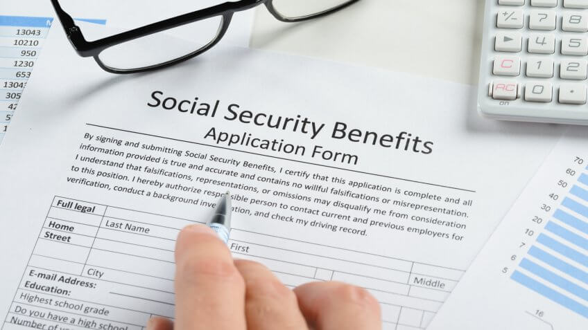 social security benefits application form