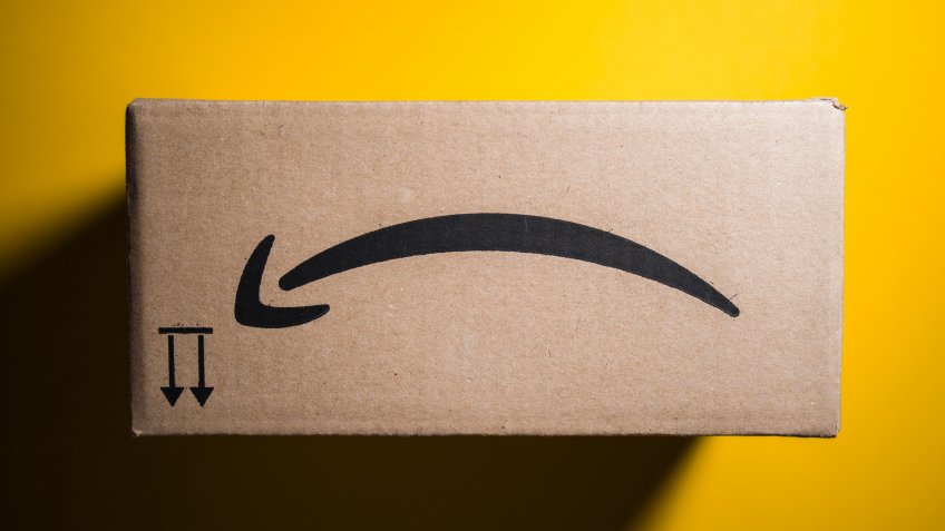 Amazon logo upside down