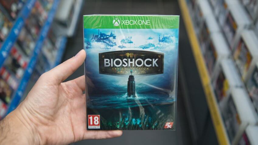 Bioshock video game is part of Take-Two Interactive software