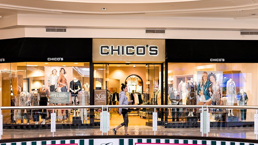 Chico store in shopping mall