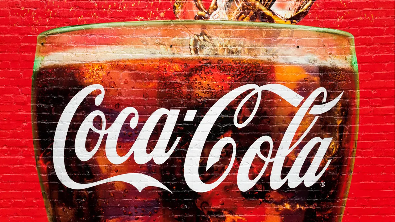 Coca-Cola mural in Atlanta Georgia