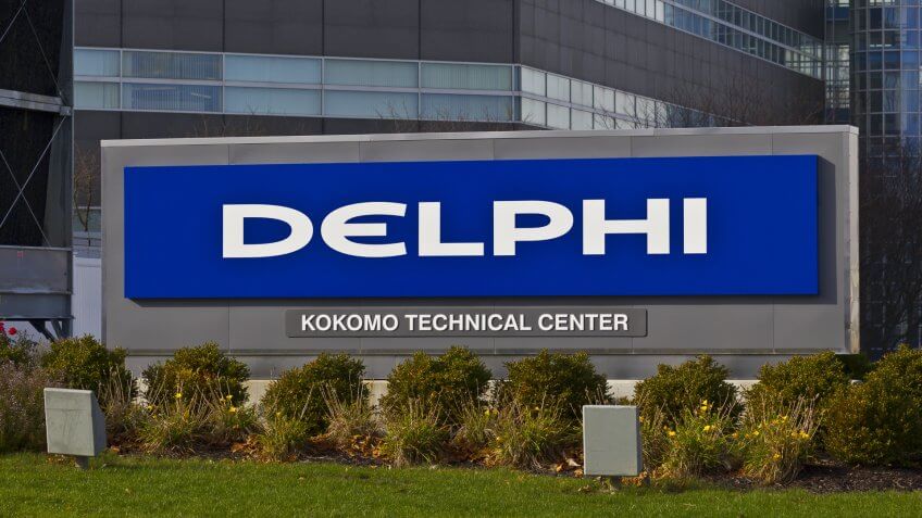 Delphi Technologies signage