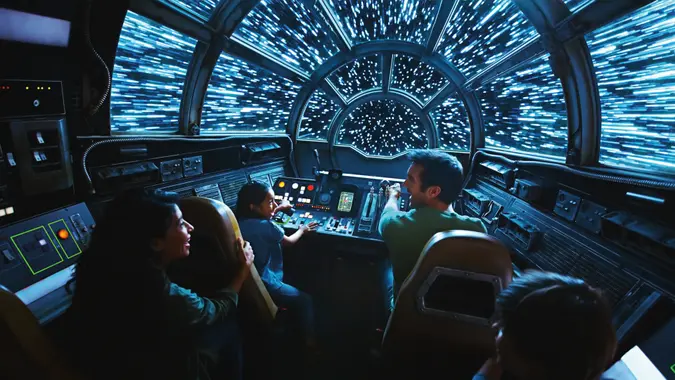 Star Wars Galaxy's Edge Millennium Falcon Smugglers Run