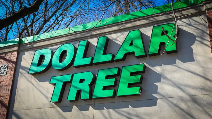Dollar Tree Store in Sacramento California