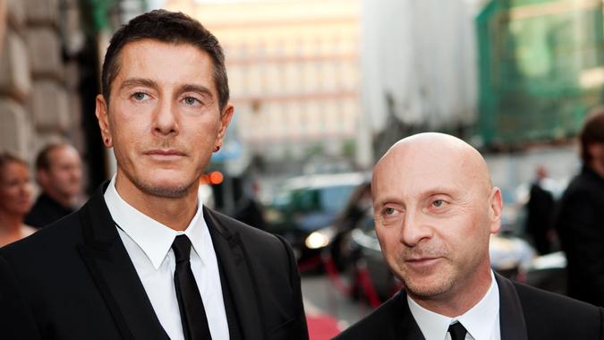 Domenico Dolce and Stefano Gabbana