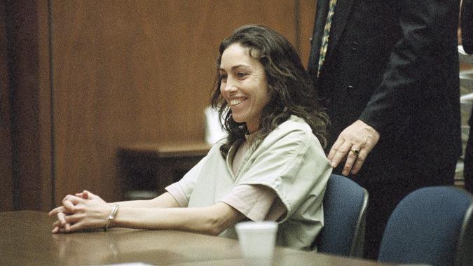 Heidi Fleiss in court after pleading guilty