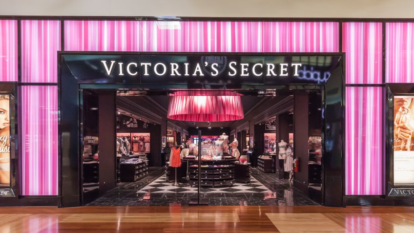 Victorias Secret store in shopping mall