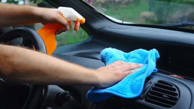 Cleaning, Washing, Polishing, Bonnet, Dusting.