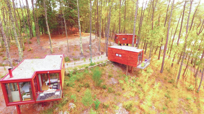 Luxurious Treehouse in Ponte da Barca, Portugal
