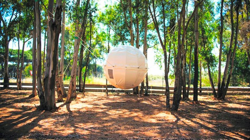 Suspended Dome in Huelva Spain