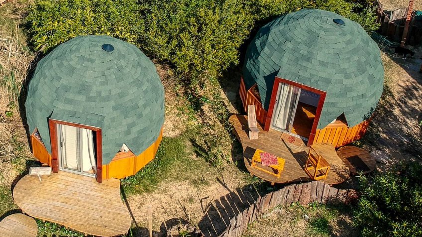 Geodesic Dome in Punta del Diablo Uruguay