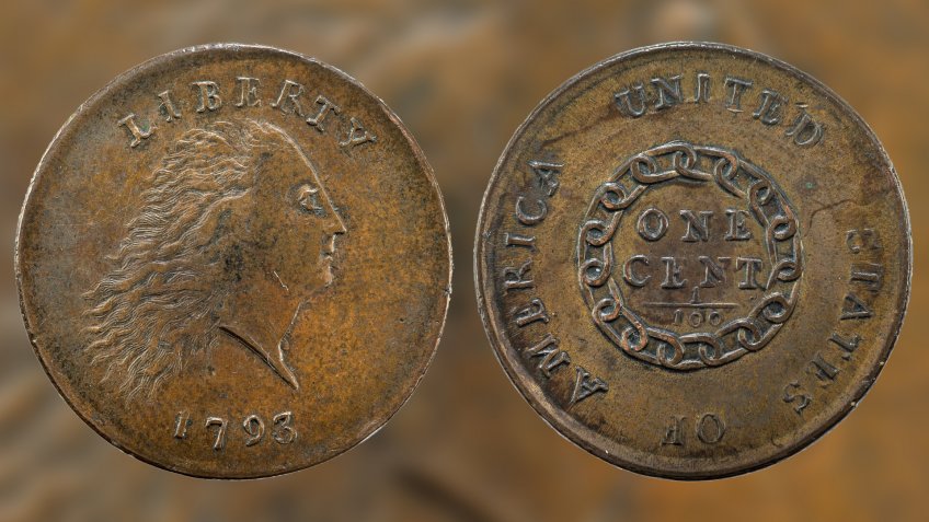 United States Of America One Cent Penny