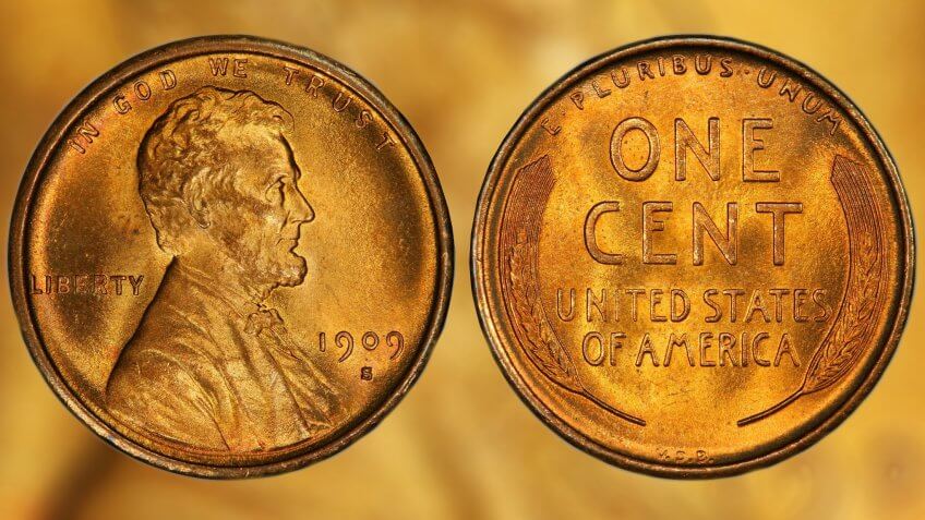 1909 US Penny.