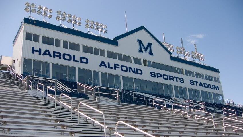 Alfond Stadium football Maine