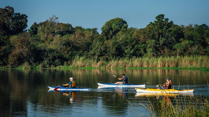 Armand Bayou in Pasadena Texas