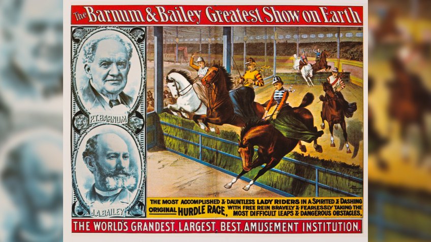 Barnum and Bailey Greatest Show on Earth poster