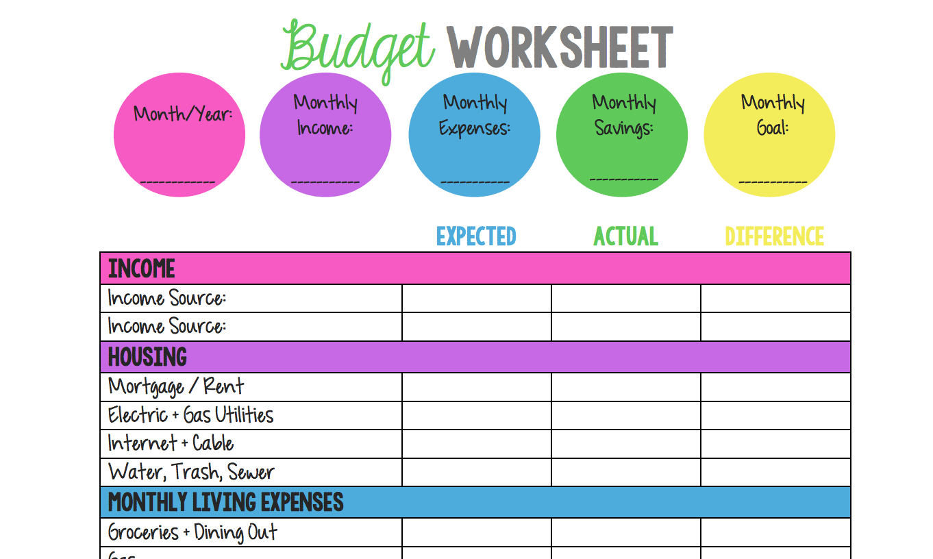 Weekly Budget Template Excel Free from cdn.gobankingrates.com