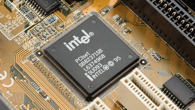 Intel microchip job growth