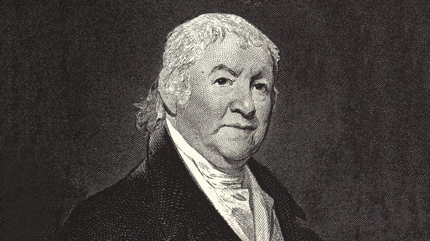 Paul REVERE 1735-1818, silversmith and folk hero of the American Revolution, propagandist and leader of the Boston Tea Party, express rider for Boston Committee of Safety, mezzotint after Gilbert Stuart