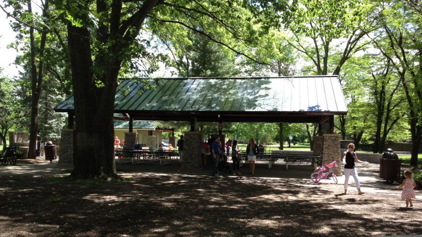 Franklin Park Pavillion in Prairie Village Kansas