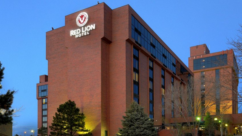 Red Lion hotel in Denver Colorado