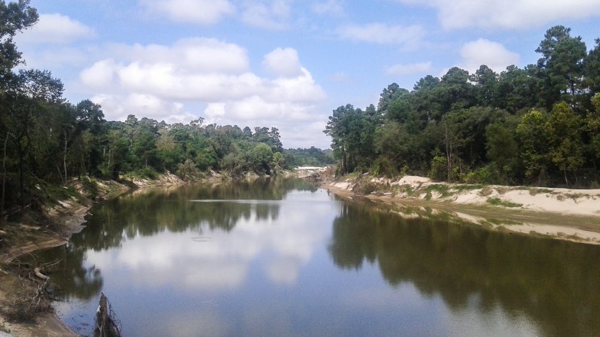 Spring Creek Greenway in Spring Texas