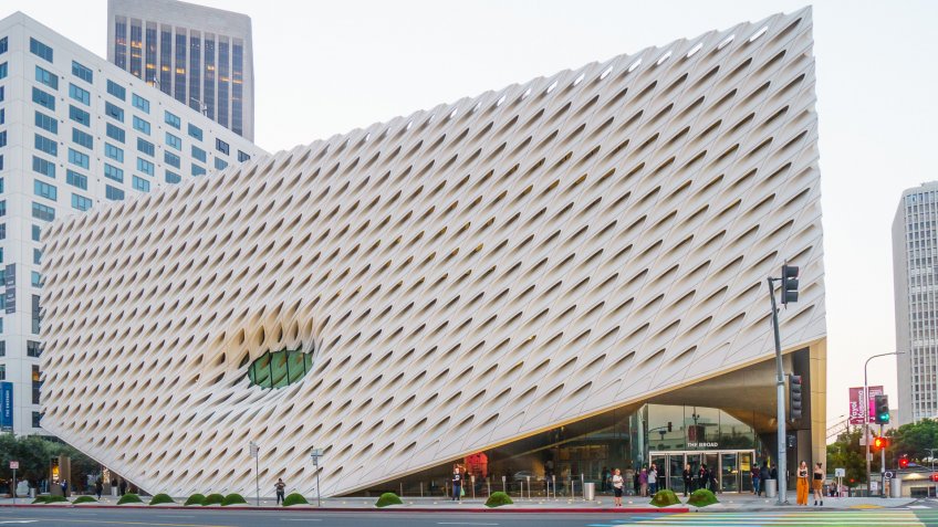The Broad designed by Diller Scofidio and Renfro female architec
