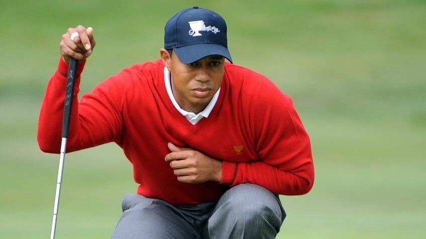 Tiger Woods golfer successful athlete