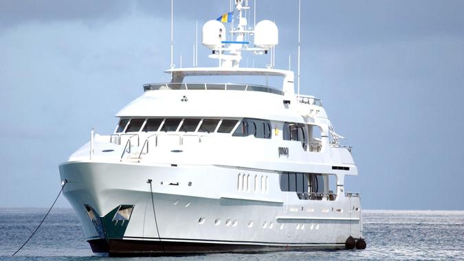 Tiger Woods private Yacht named Privacy