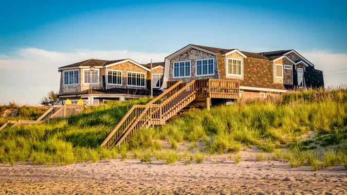 Virginia Beach beach house on the oceanfront