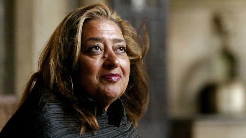 Zaha Hadid British female architect