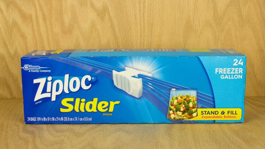 Ziploc slider bags