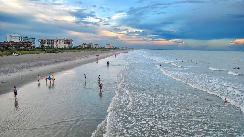 beach cities, Cocoa, Florida