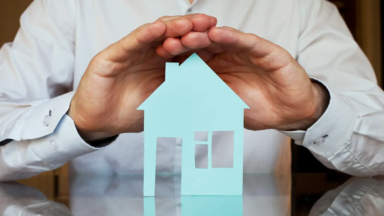 real estate insurance concept - Image.