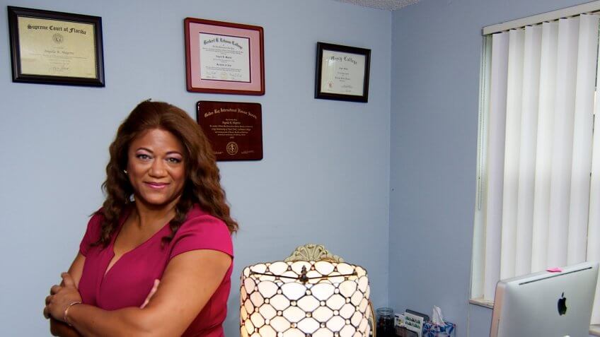 Angela Majette working mom