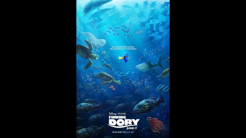 Finding Dory movie poster