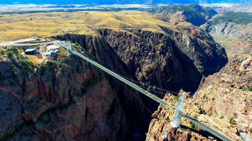 Royal Gorge Bridge In Colorado, USA