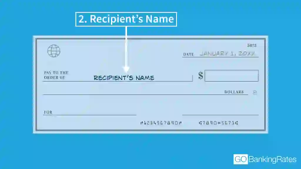 how to write a check